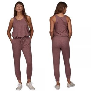 Patagonia Seabrook Jumpsuit in Raspberry Heather